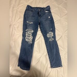 American Eagle Next Level Stretch Distressed Skinny Jeans